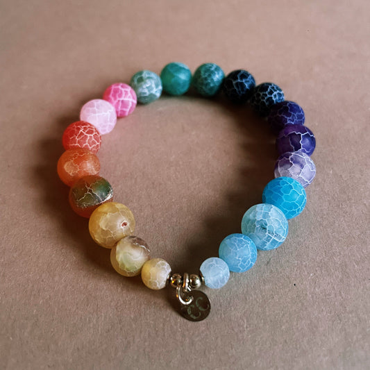 Bonbon Szivárvány Karkötő