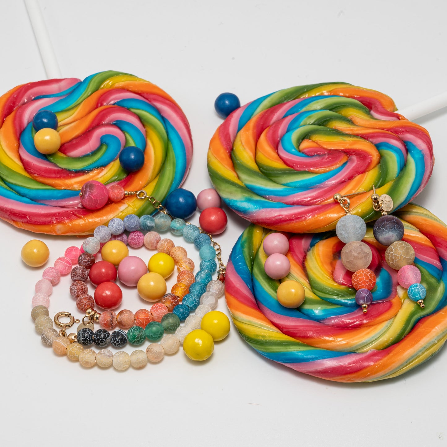 Bonbon Szivárvány Nyaklánc