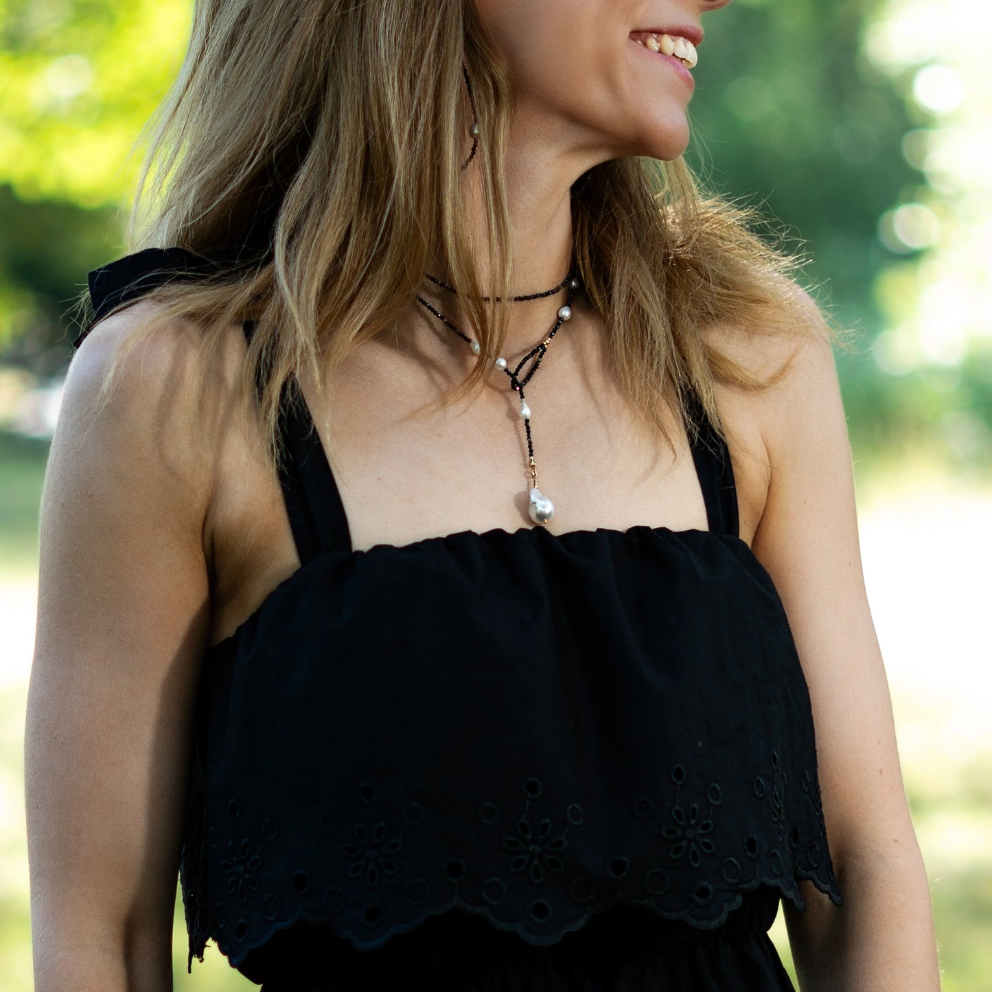 Reine de la Nuit Lariat Nyakék