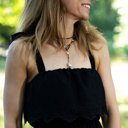 Reine de la Nuit Lariat Nyakék