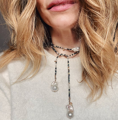 Émeraude Nyaklánc és Fülbevaló Szett