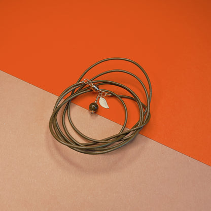 Liane Bőr Choker Nyaklánc/Karkötő