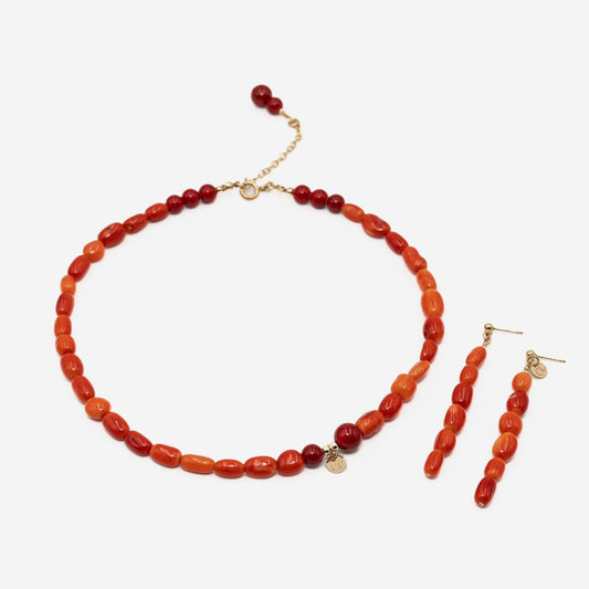 Coralie Nyaklánc és Fülbevaló Szett 