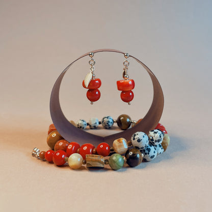 Avarine Nyaklánc és Pomette Fülbevaló Szett